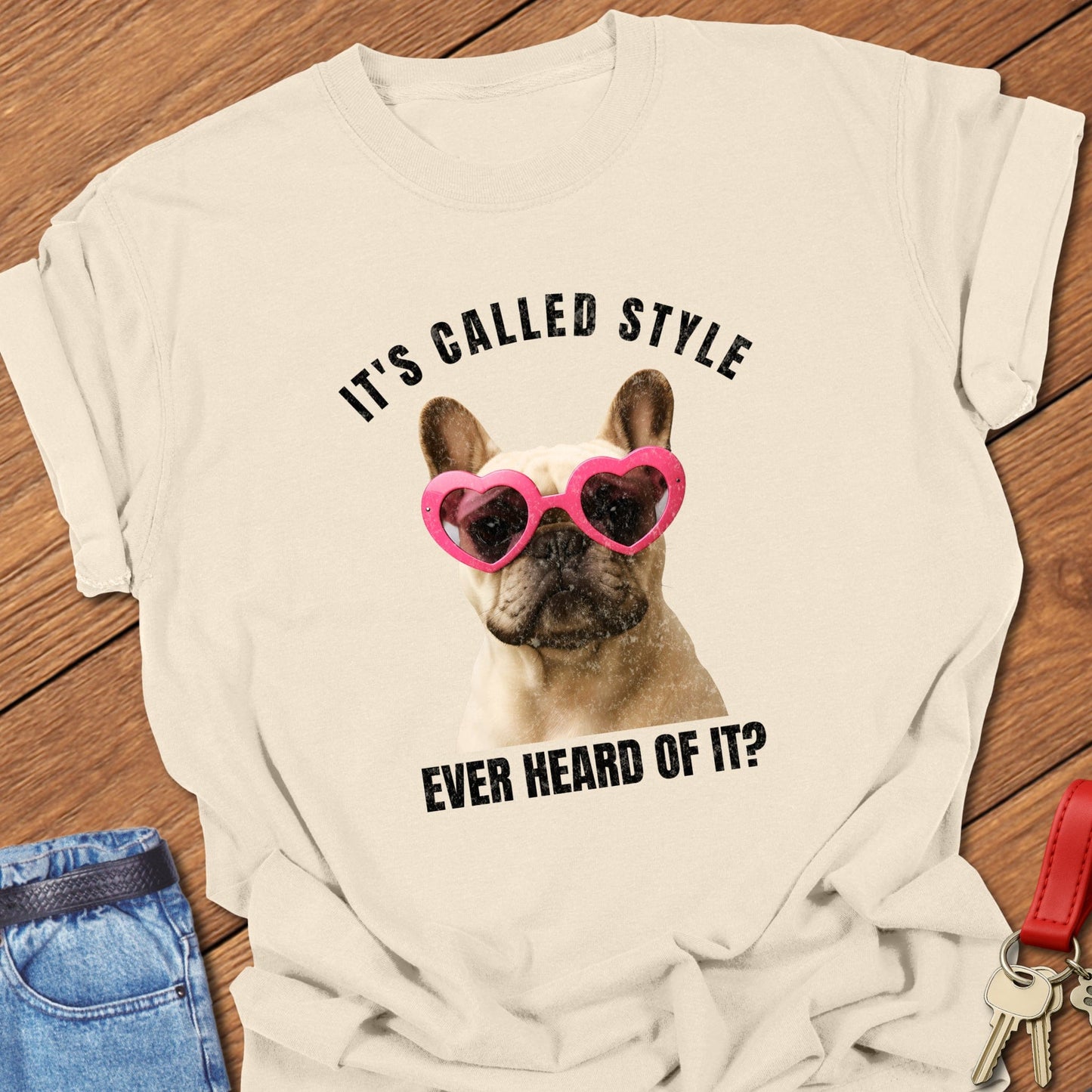 Stylish Frenchie T Shirt