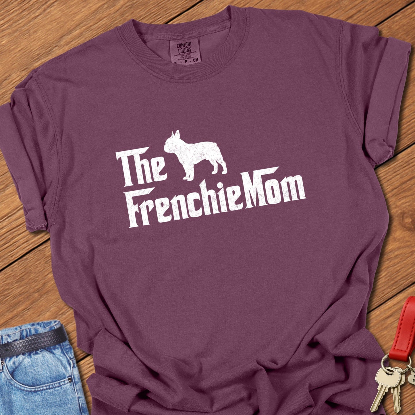 Frenchie Mom T Shirt