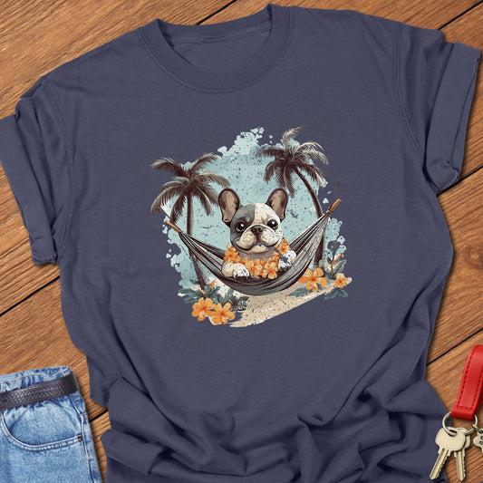 Tropical Frenchie T Shirt